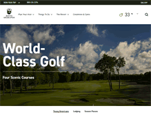 Tablet Screenshot of boynehighlands.com